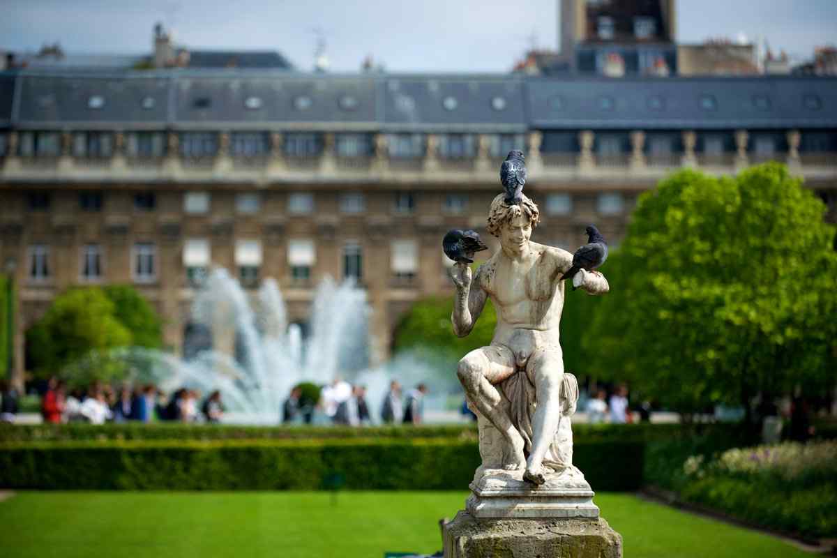 Jardines del Palacio Real de París