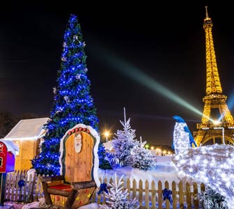 Viajar en Navidad París