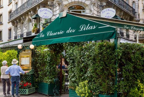 Visitar cafeterias de París